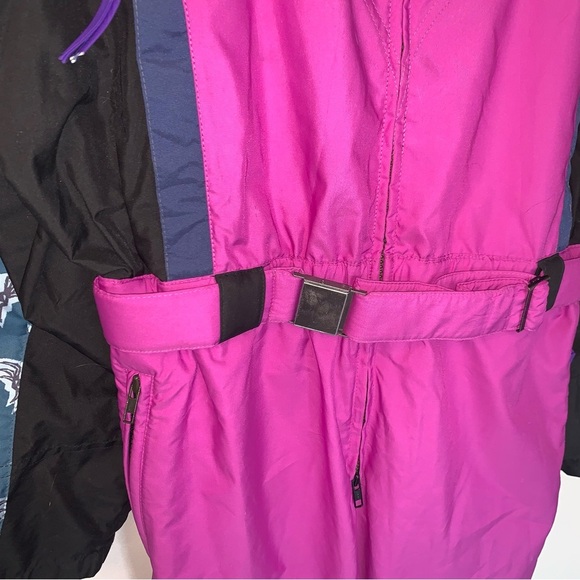 Vintage Bailo Spider Patterned Ski Suit 50 - Picture 8 of 15